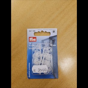 Tryk l�se transparent fra prym