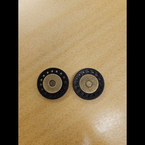 Magnet lukning til tasker