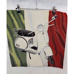Gobeli panel hvid vespa