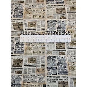 Avis p bomuldsjersey