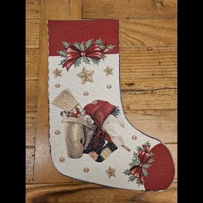 Julesok heks med gaver gobelin panel