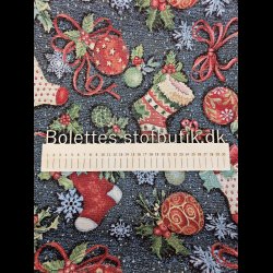 Julesok og julepynt bl gobelin