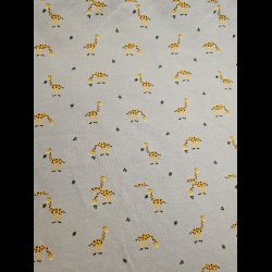 Sm giraffer bomulds jersey