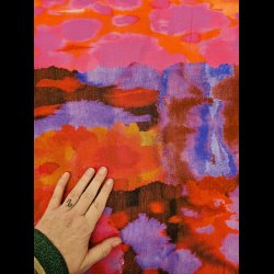 Tie dye fast viskose