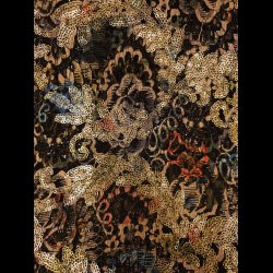 Blomster blonde med pallietter