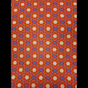 Retro blomster kanvas