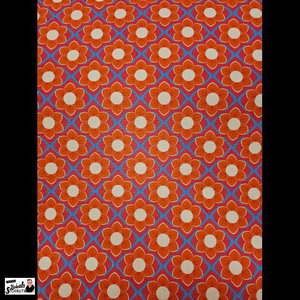 Retro blomster kanvas