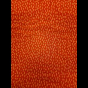 Orange ovaler dobbelt gauze