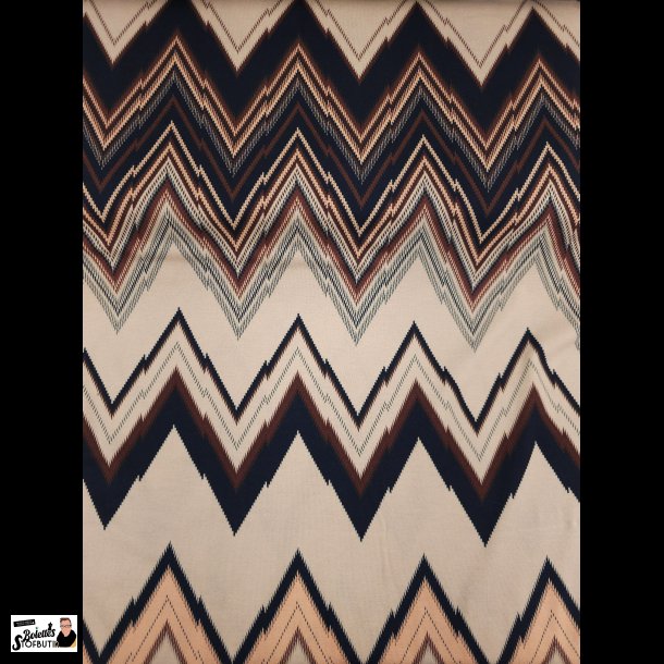 Zigzag mnster viskose jersey