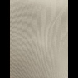 Ribjersey kologisk hvid