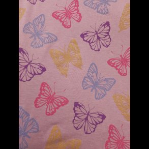 Sommerfugle bomulds jersey