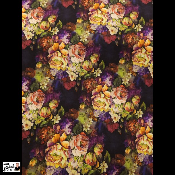 Rose ranker p mrk bundfarve bomuld jersey