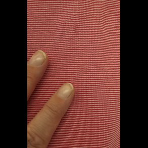 Sm stribet lys/mrk pink bomulds jersey