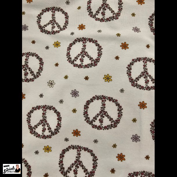 Peacetegn bomulds jersey