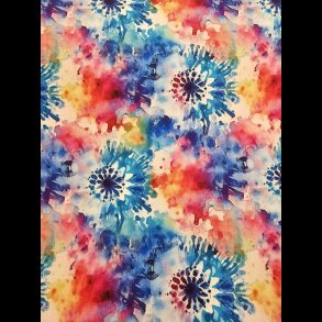 Splashes bomulds jersey