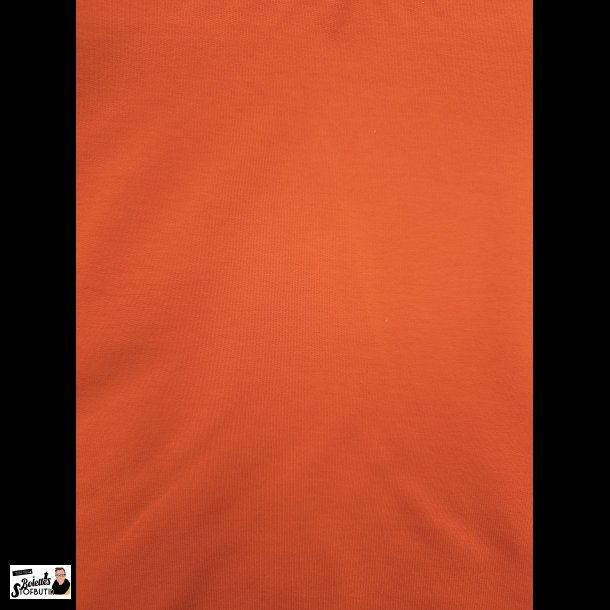 Orange french terry med modal