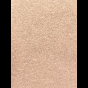 Beige meleret french terry