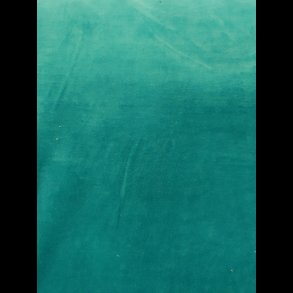 Velour turkis grn