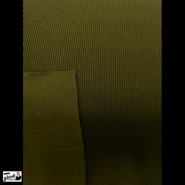 Dobbelt side strik grn