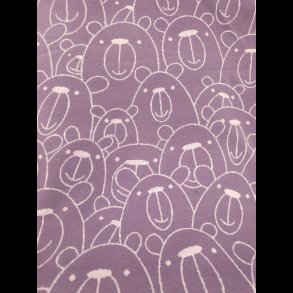 Bomulds jersey lilla