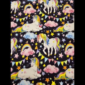 Enhjrninger bomulds jsersey