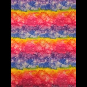 Regnbue bomulds jersey