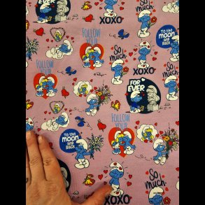 Smlfer lyserd bomulds jersey