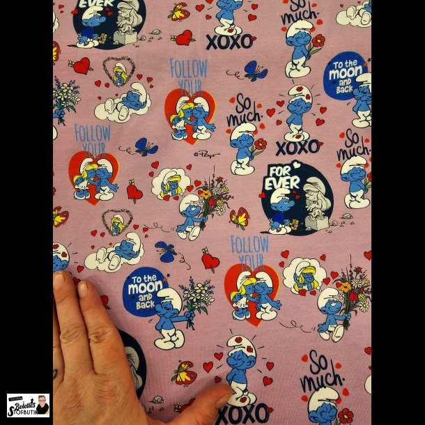 Smlfer lyserd bomulds jersey