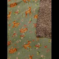 D�dyr minky fleece