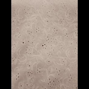 Broderi anglaise hvid