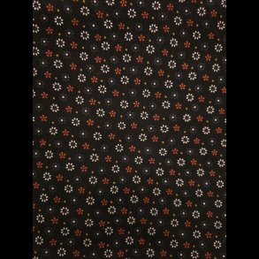 Baby fl�jl sort med sm� blomster