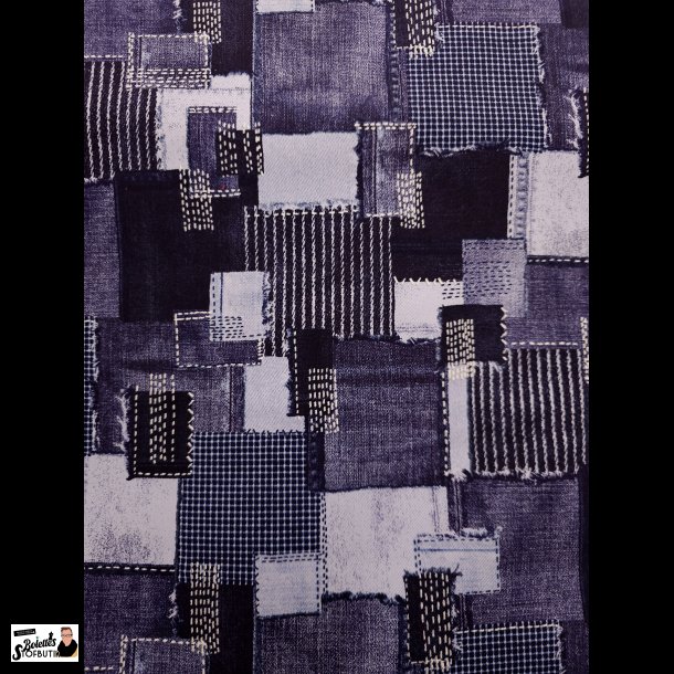 L�kker bl�d kanvas cowboy lapper Kokka