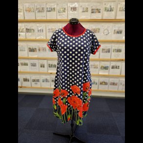 Kjole i bomulds jersey