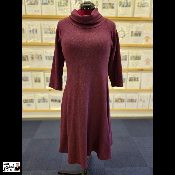 Kjole i bl�d strik