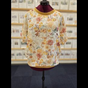 Bluse i dobbeltgauze