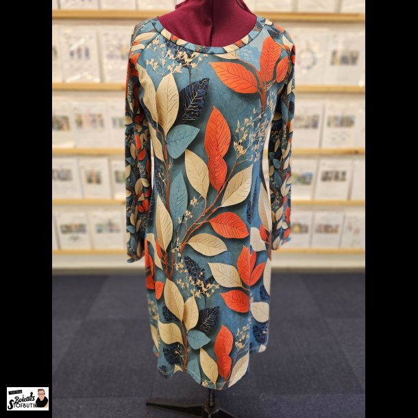 Kjole i bomulds jersey