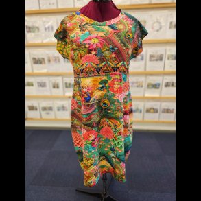 Kjole i bomulds jersey