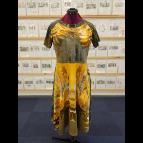 Kjole i bomulds jersey