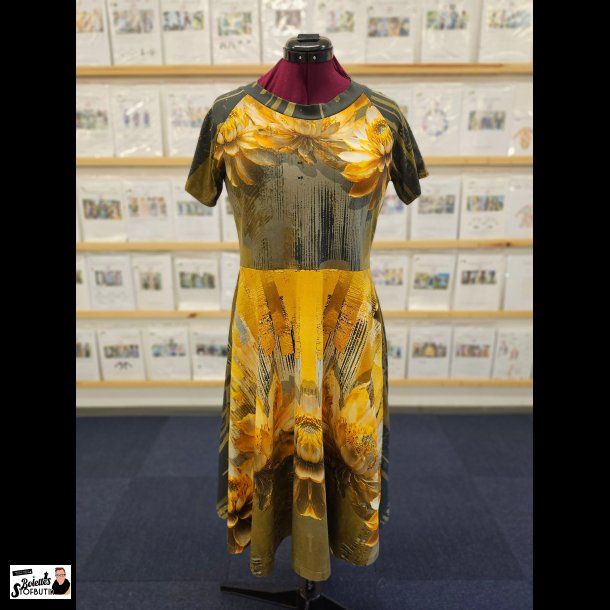 Kjole i bomulds jersey