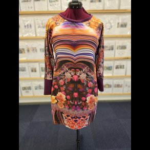 Kjole i bomulds jersey