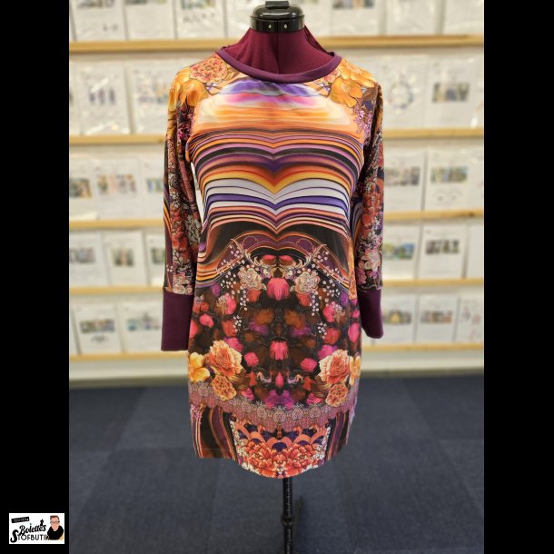 Kjole i bomulds jersey