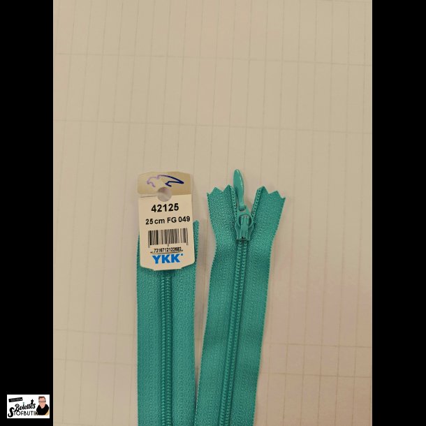 Lynl�s ikke delbar turkis gr�n 25 cm