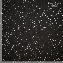 Strikket jacquard sort med mnster