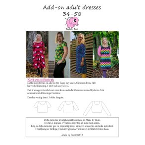 Add-on adult dresses