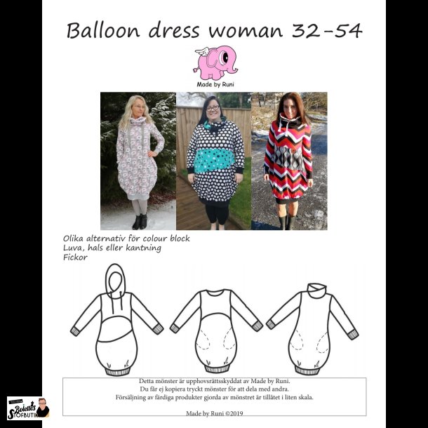 Ballon dress adult