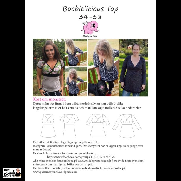 Boobielicious top