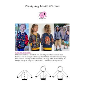 Cloudy day hoodie child
