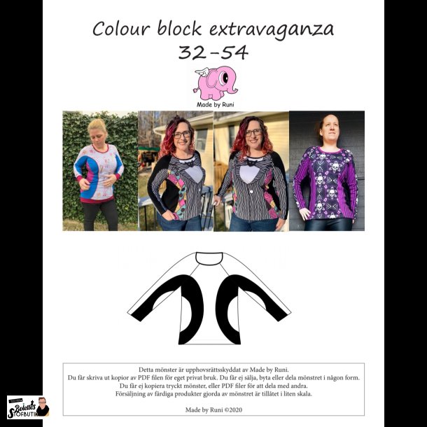 Colour Black extravaganza woman 
