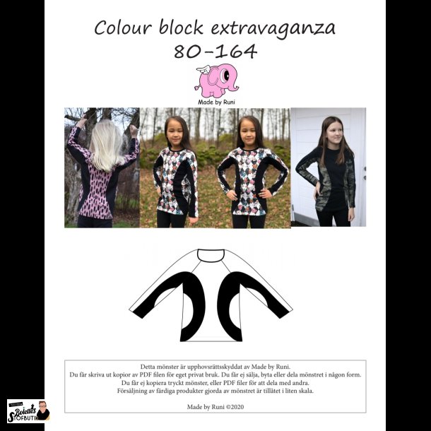 Colour Black extravaganza child