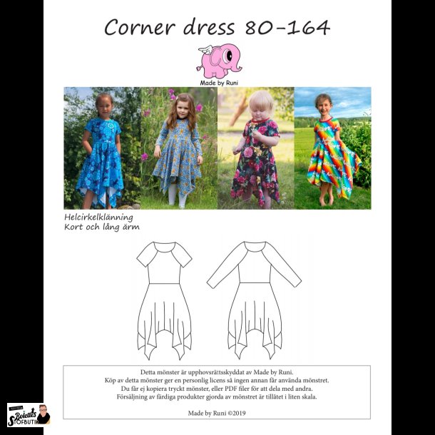 Corner dress child